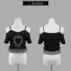 DimMoire Dig in SkullオフショルT Tシャツ - メルカリ