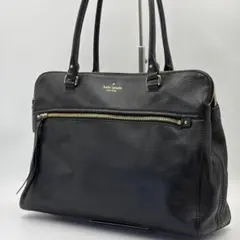 kate spade ケイトスペード トートバッグ レザー ブラック A4収納可