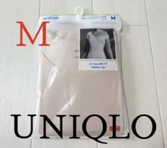 ●新品未開封●ユニクロレディース●エアリズム半袖インナーTシャツ●ベージュ・Mのサムネイル
