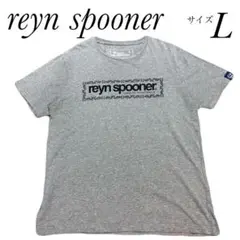 レインスプーナー　reyn spooner プリントTシャツ サイズL グレー