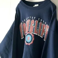ヘインズ ヤングライフ スウェット トレーナー L ネイビー 古着