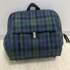通園リュックサック　チェック柄