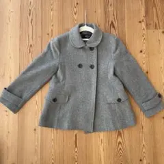 COMME CA ISM グレー コート 130A