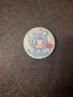 ナルミヤキャラクターズ 刺繍缶バッジ ブルーベリエちゃんのサムネイル
