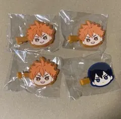 ハイキュー ヘアクリップ ガチャ 日向翔陽 影山飛雄