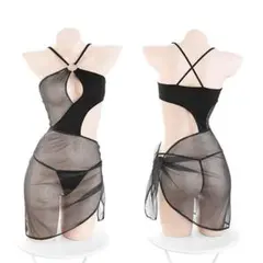 コスプレ 衣装 ドレス ベビードール セクシー シースルー ナイトウェア