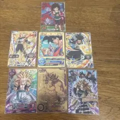 ドラゴンボールヒーローズ カードセット Vジャンプ限定悟空、ゴテンクス付き