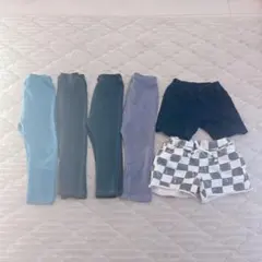 ベビー服＊レギンス・ショートパンツセット＊6点＊無印