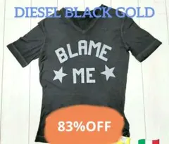 最終値下げ 83%OFF【新品タグ付】ディーゼル BLAME ME Tシャツ