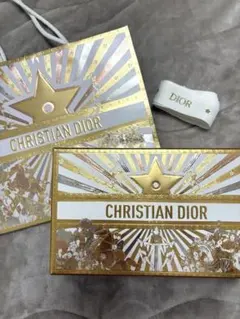 CHRISTIAN DIOR ショップ袋 ギフトボックス ホリデー 2025