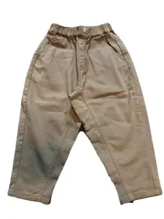 MAKE YOUR DAY カーキボトムス　10分丈　100cm ウエストゴム