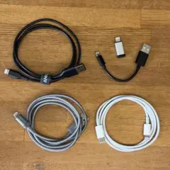 ぶ*く様 Apple Anker Lightningケーブルセット（黒・白・グレ