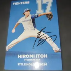 北海道日本ハムファイターズ 伊藤大海 プロ野球チップスカード