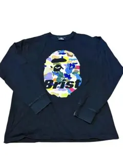 【特価】F.C.R.B. x A BATHING APE 長袖Tシャツ L 黒のサムネイル