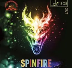 卓球　ラバー 表　ソフト SPINFIRE スピンファイア 1.5MM　カラー
