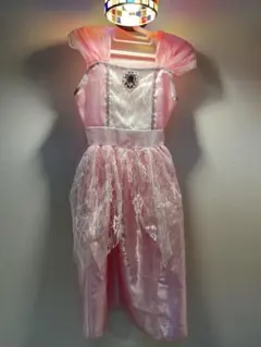 m*i様 子供用ドレス　ピンク　レース付き