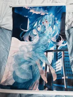 B2タペストリー 未開封 正規品 ホロライブ ホロケット (がおう/まかろん大帝 鏡ver B2タペストリー 湊あくあ がおう 鏡ver 湊あくあ タペストリー