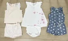 ベビー　ノースリーブセット　3点まとめ売り　80cm