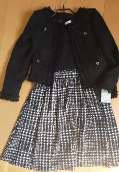 ツイードジャケット＆ワンピースセット