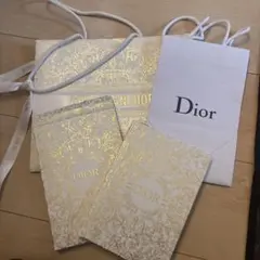 Dior ショップ袋2セット、非売品ノート