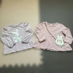 any FAM 長袖カットソー 2枚セット 100