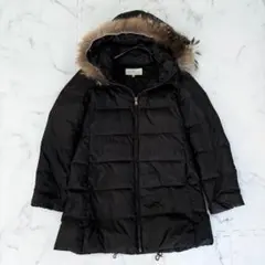 ✨美品✨ プロポーションボディドレッシング ベーシックダウンコート濃紺L