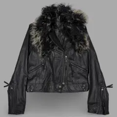 Rare 00s Japanese Label Tibetan Lamb Fur