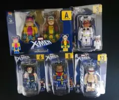 ベアブリック マーベル X-MEN MEDICOMTOY ハッピーくじ　セット
