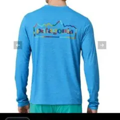 patagonia L/Sキャプリーンクールデイリーグラフィックシャツ