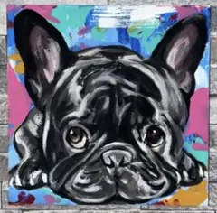 フレンチブルドッグ　イラスト　犬
