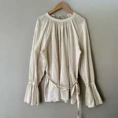 6(ROKU) 定価1.9万円　VOLUME TUNIC/チュニック　ブラウスのサムネイル