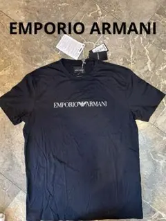 【大特価❗️新品】EMPORIO ARMANI ネイビー Tシャツ