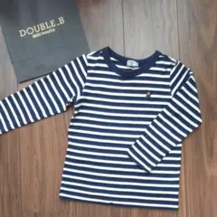 ダブルビー ボーダーロンT サイズ110