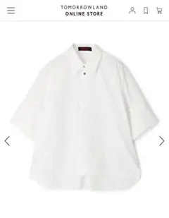 トゥモローランド　CABAN コットンタイプライター 半袖シャツ