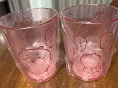 【非売品】ちいかわマーケット ミニプラコップ ピンク 2個セット（新品未開封）