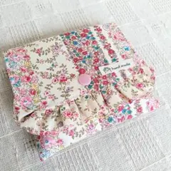 【特価】ふた付きサニタリーポーチ＊小物入れにも◎ プラスナップ付き
