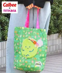 【新品タグ付き】カルビmiino（ミーノ）× チチカカ コラボ　エコバッグのサムネイル