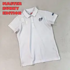【新品】MASTER BUNNY EDITION　半袖ポロシャツ　白　メンズ 5 クロスミントサークルジャガード半袖ポロシャツ | MASTER BUNNY