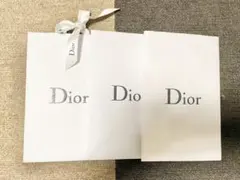 Dior ブランド　ショップ　袋　　3枚