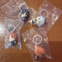 銀魂 吉原大炎上 めじるしアクセサリー セミコンプリート セット　4点セット