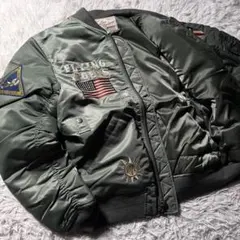 最終値下げ！AVIREX トラ MA-1 フライングタイガー XLサイズ cc様専用】 AVIREX トラ MA-1 フライングタイガー XLサイズ メンズ