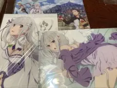 リゼロクリアファイル　３枚セット