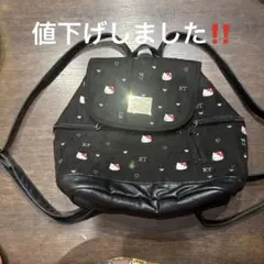 サンリオ ハローキティ リュック 黒