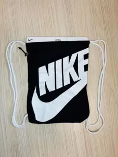 新品未使用■NIKE ナイキナップサックナップ ザック ジムサック黒白