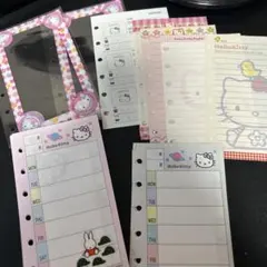 d*3様 ハローキティ 平成レトロ メモ シールリフィル