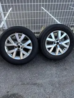 日産 Z50ムラーノ前期純正 7.5J-18 off+40 pcd114.3/5H 225/65R18 タイヤ付き4本 スタッドレス用やタイヤ変えてM35ステージアへの流用に！ 2025，豊富な C-HR⁄CHR ZYX10 NGX10⁄NGX50 ボンネット ▽9373⁄66