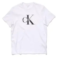 人気カラー Calvin Klein 40BC839 Tシャツ ホワイト