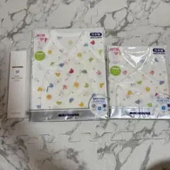 ミキハウス コンビ肌着 短肌着 ベビーミルクローション サイズ50cm