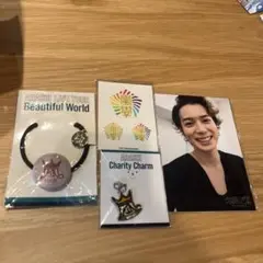 ARASHI Beautiful World ヘアゴム&チャームセット