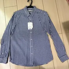 LA MARINE FRANÇAISE ギンガムチェック長袖シャツ　サイズ1のサムネイル